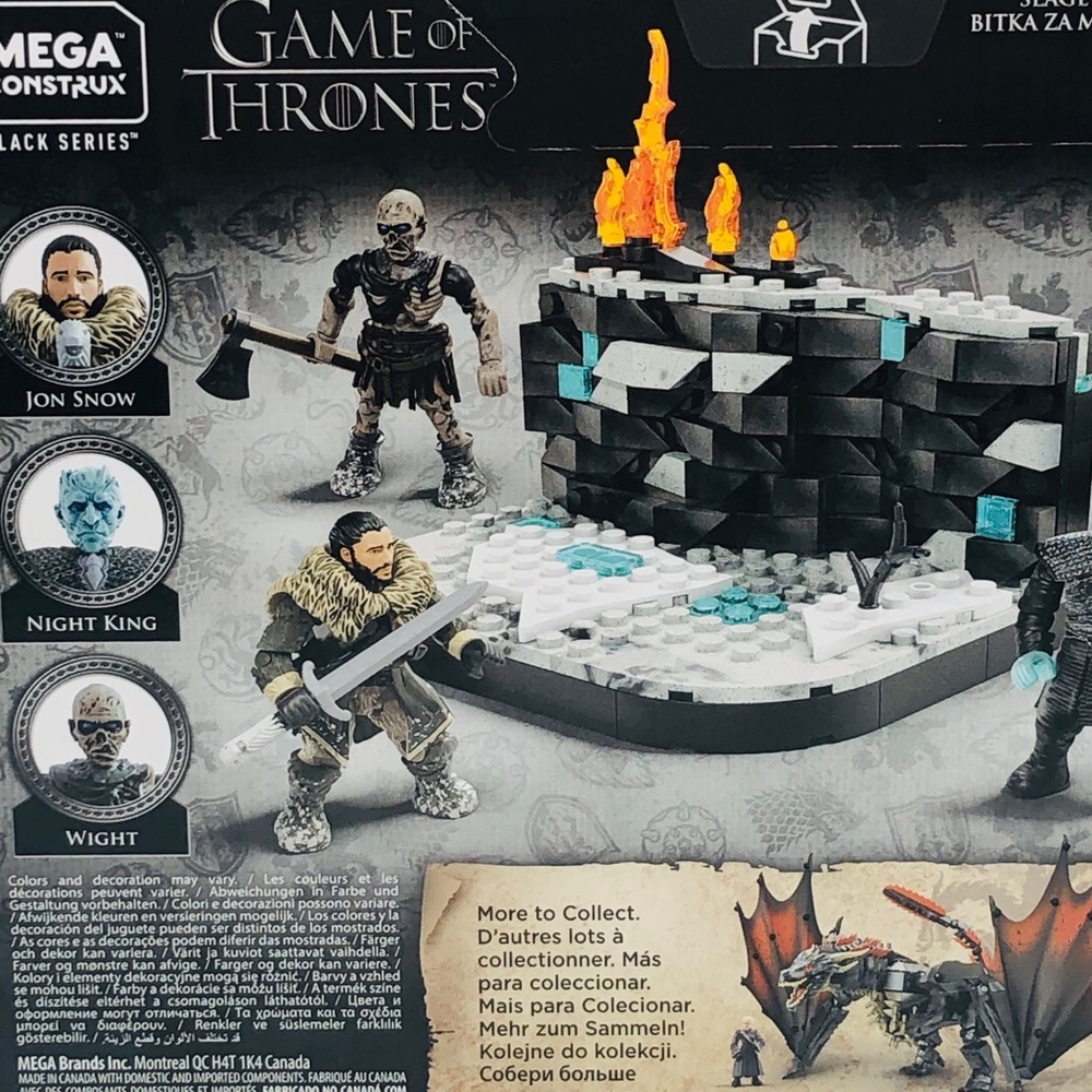Game of Thrones Mega Construx Battle at Wall - Picture 6 of 7